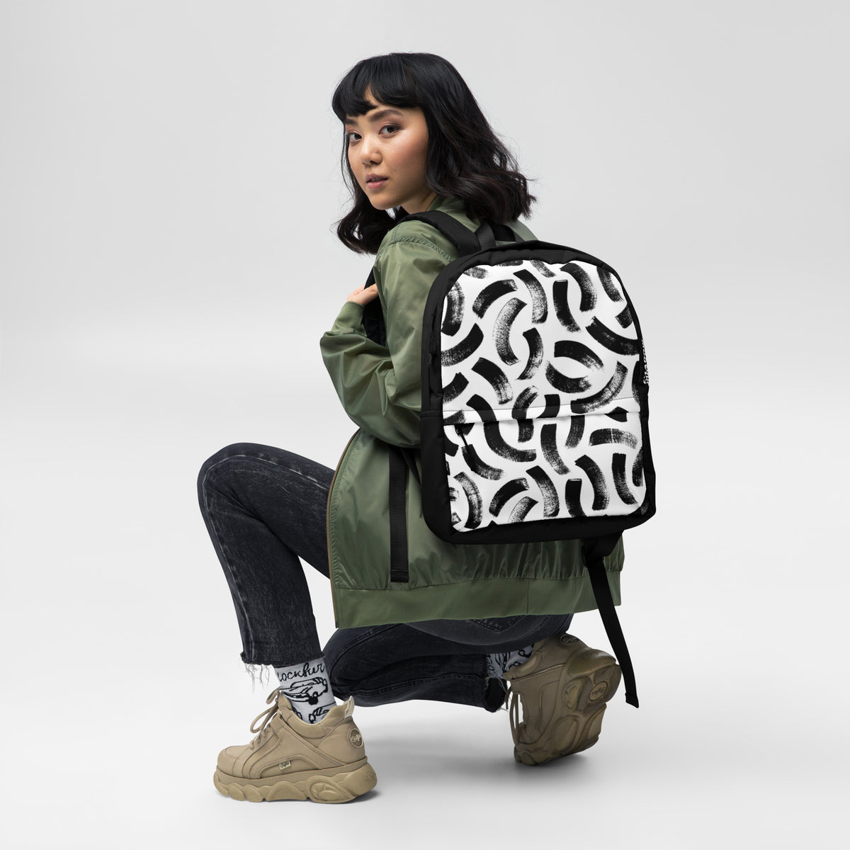 SPACE Black Backpack
