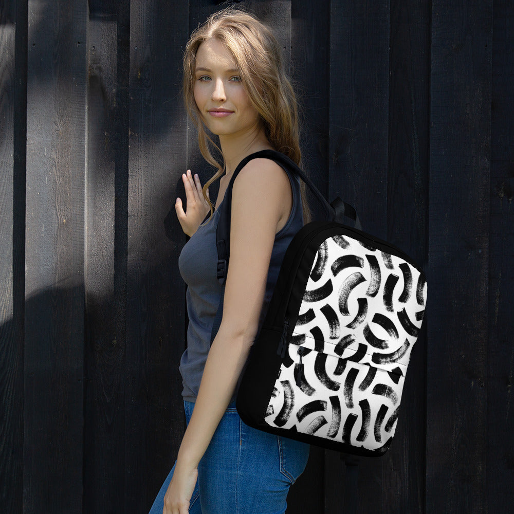 SPACE Black Backpack