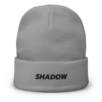 SHADOW Embroidered Beanie