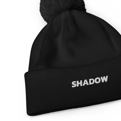 SHADOW Pom pom beanie