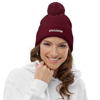 SHADOW Pom pom beanie