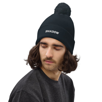 SHADOW Pom pom beanie