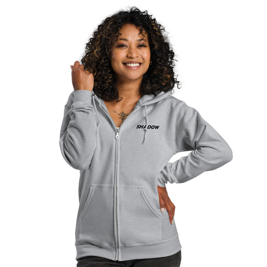 SHADOW Unisex heavy blend zip hoodie