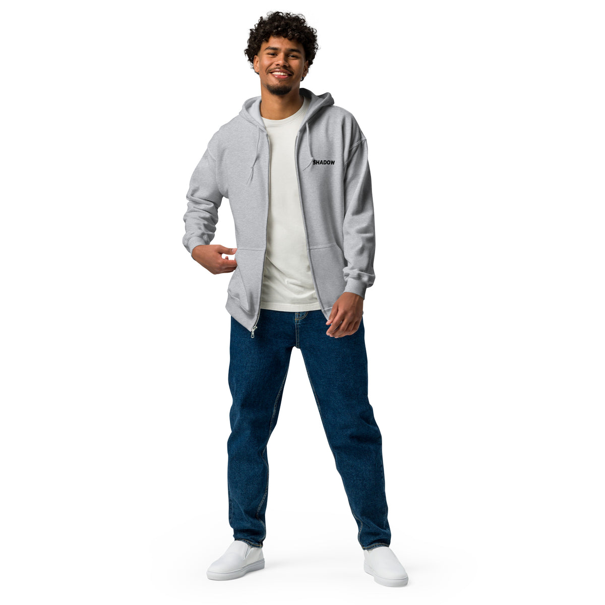SHADOW Unisex heavy blend zip hoodie