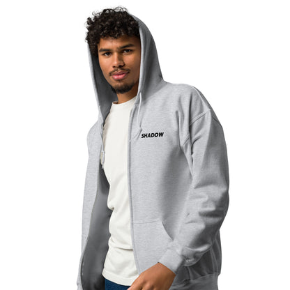 SHADOW Unisex heavy blend zip hoodie